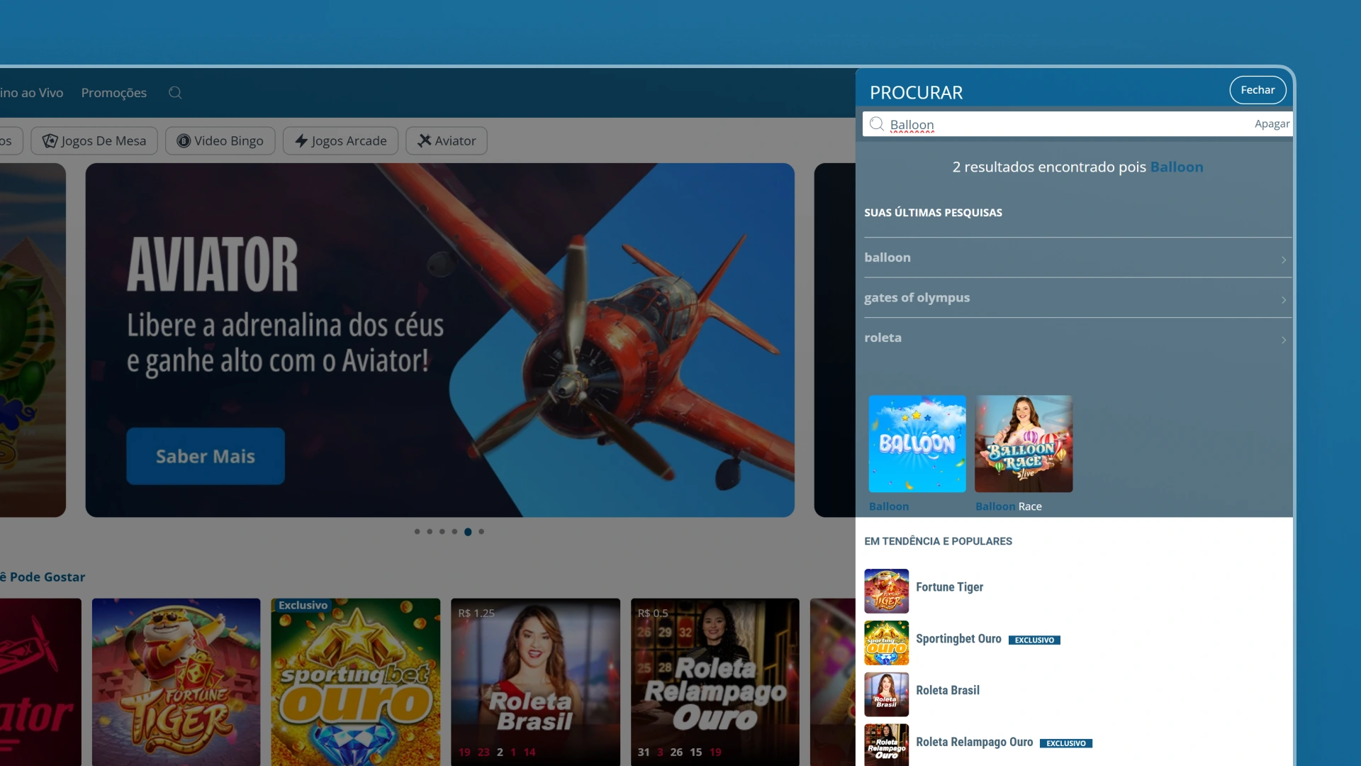 imagem Balloon sportingbet