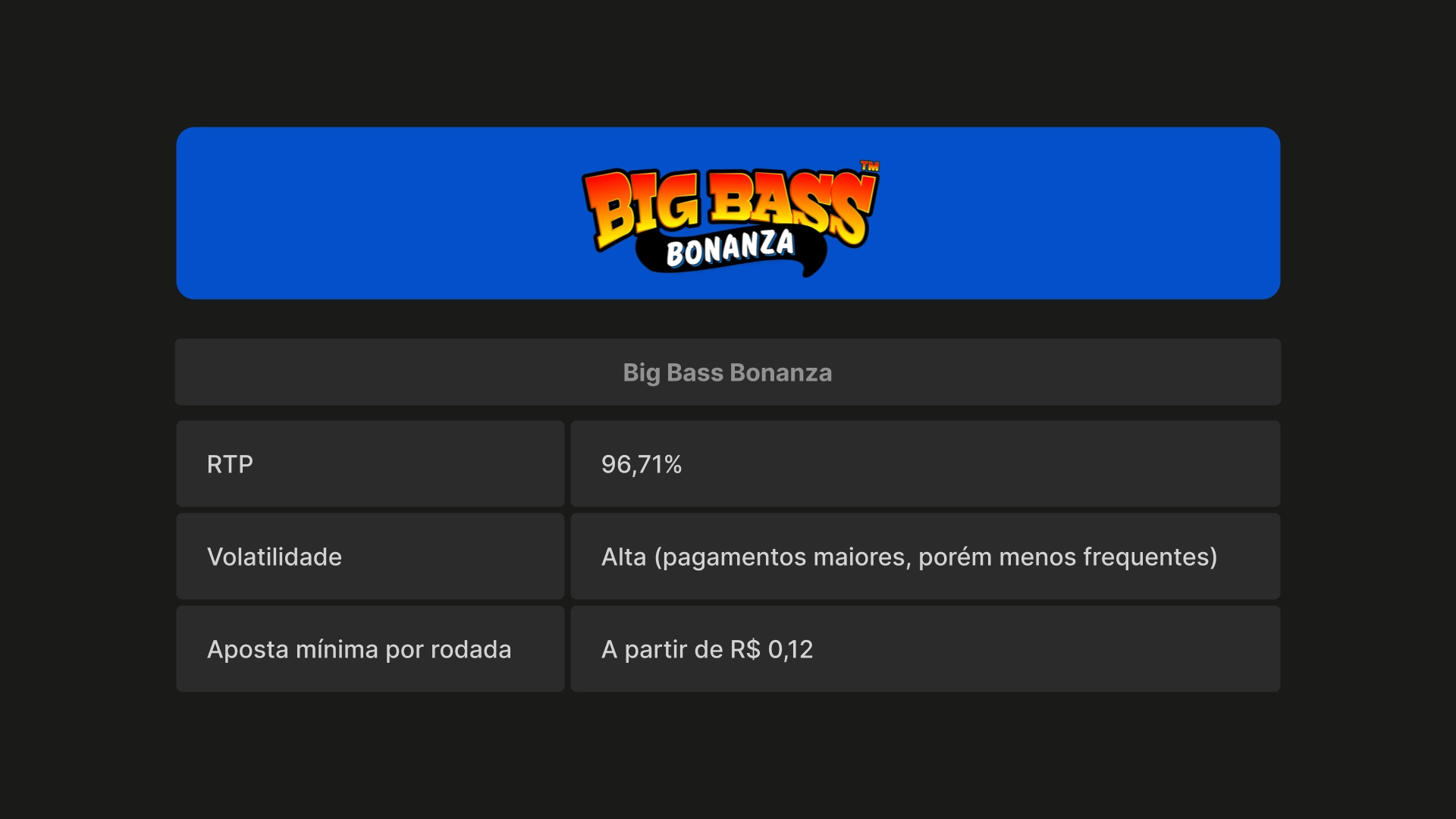 imagem Big Bass Bonanza
