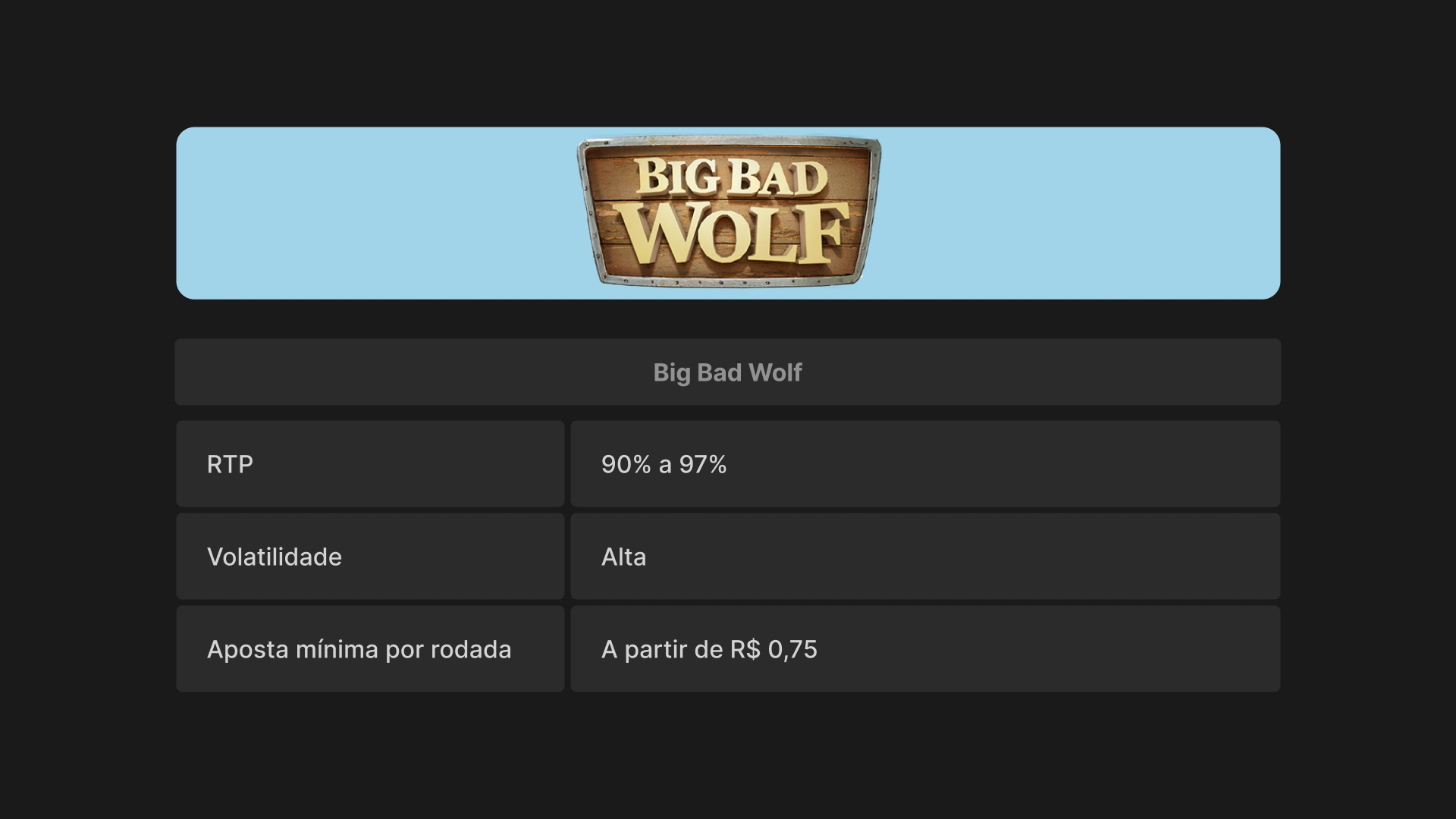 imagem Big bad Wolf