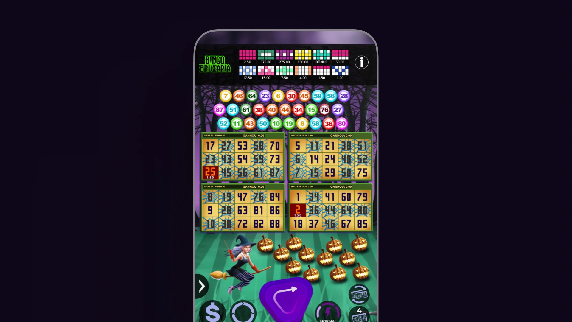 imagem Bingo Onabet