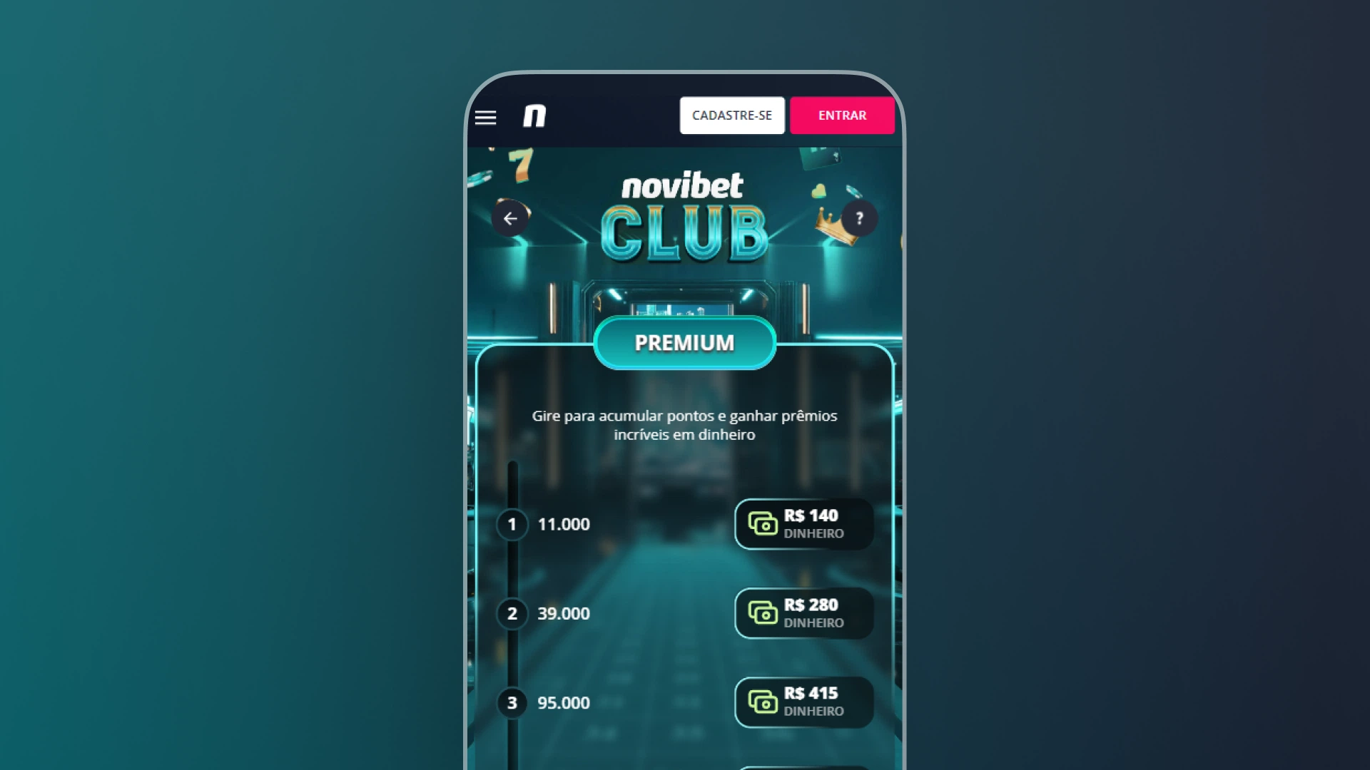 imagem Cassino VIP novibet