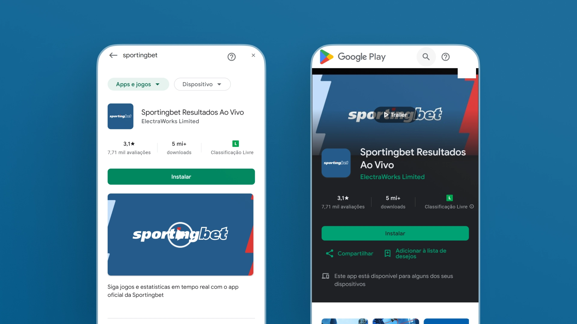 imagem Como Baixar o App Sportingbet