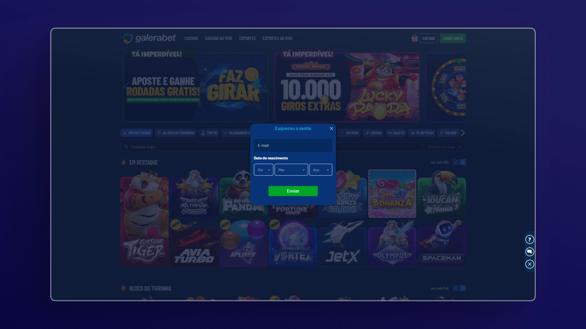 imagem Como recuperar minha conta esporte da sorte