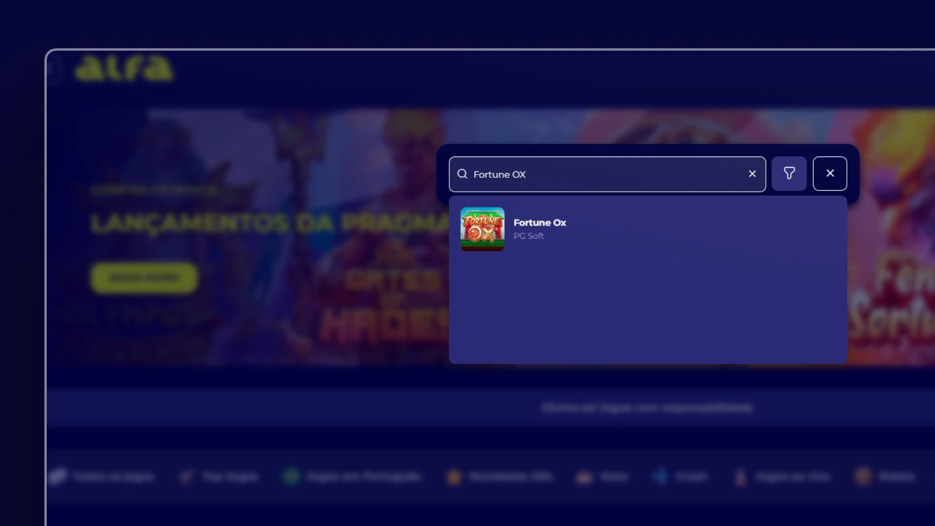 imagem Fortune OX alfa