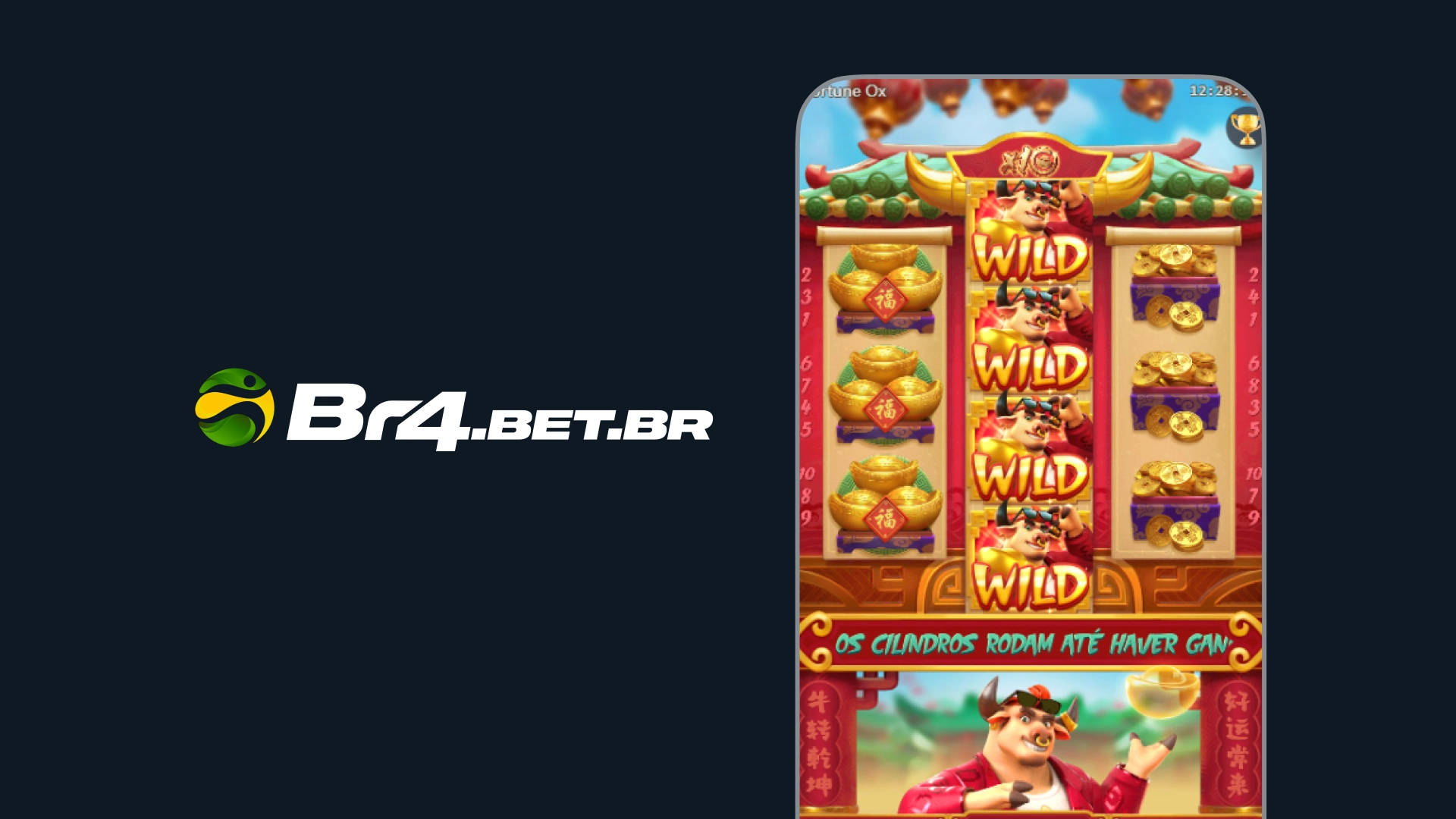 imagem Fortune Ox br4bet