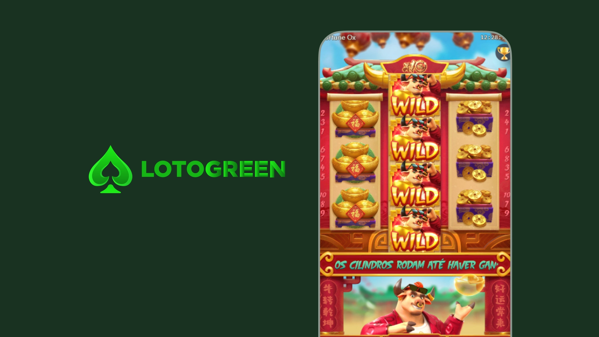 imagem Fortune Ox lotogreen