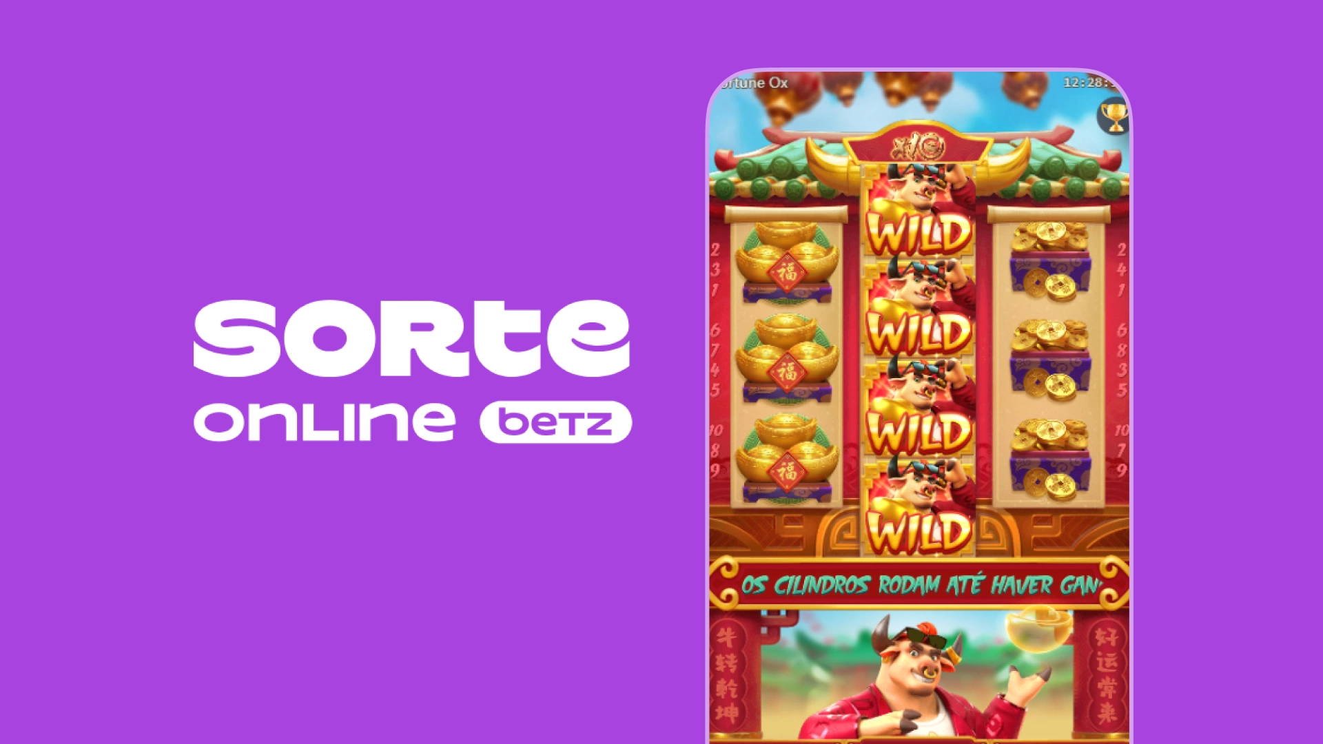 imagem Fortune Ox sorte online