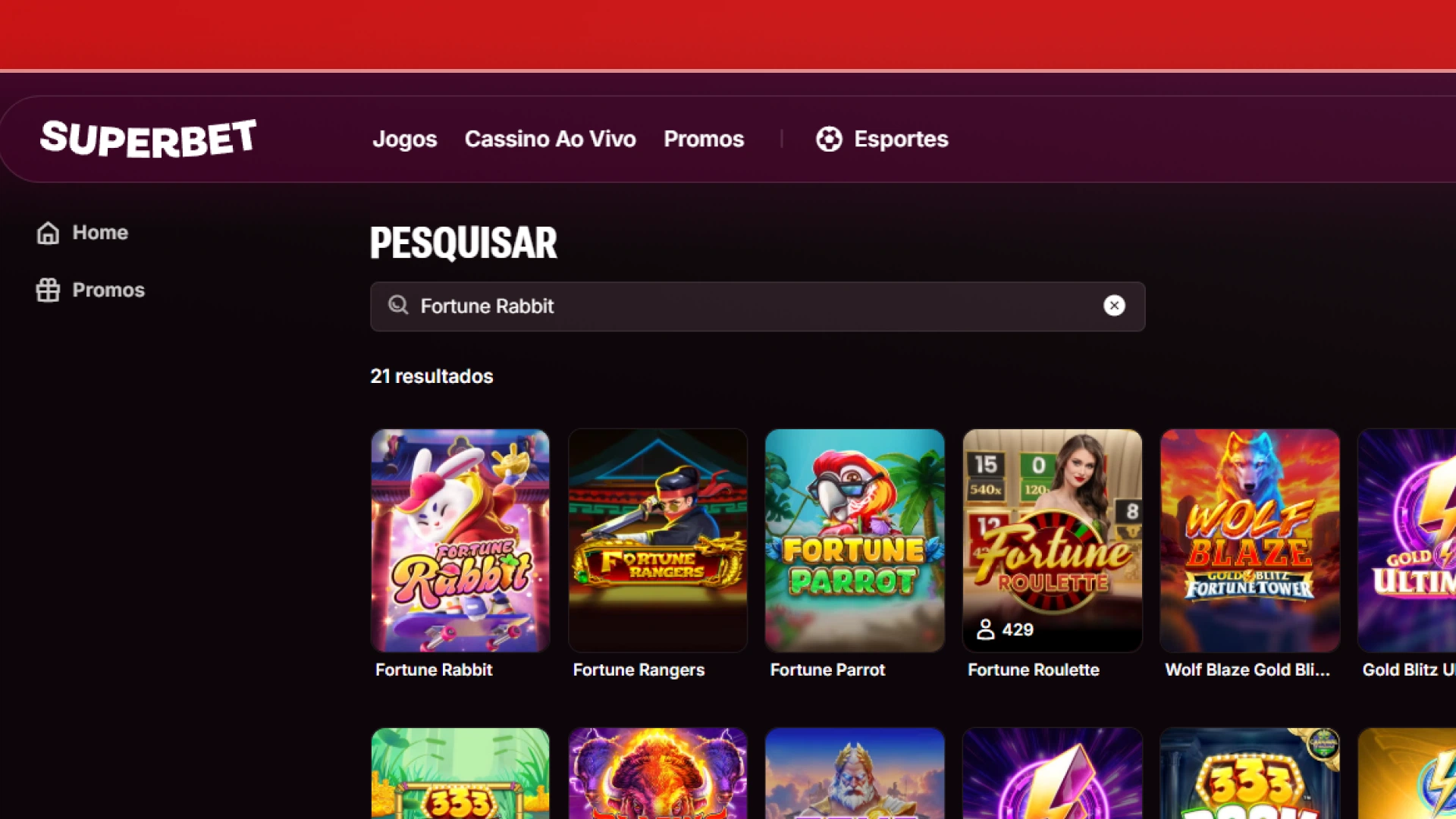 imagem Fortune Rabbit superbet