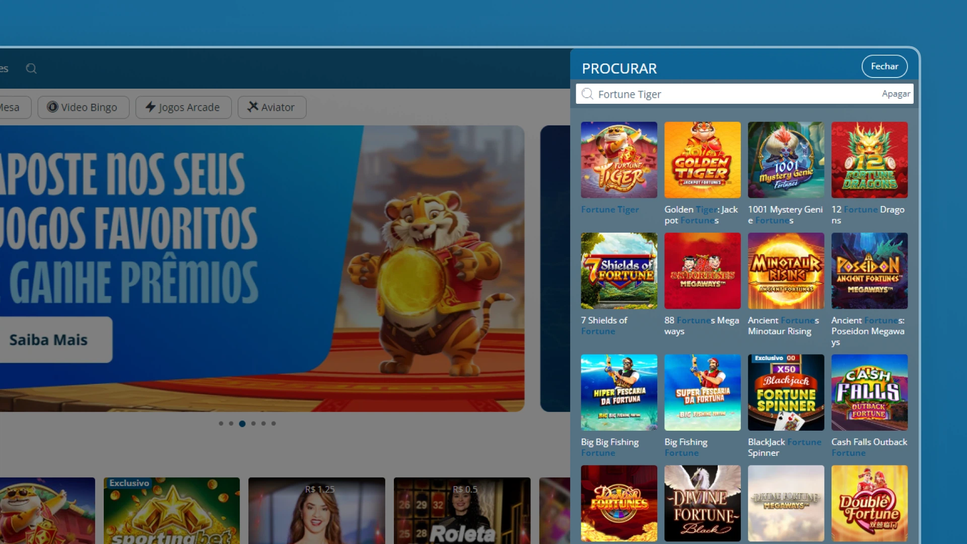 imagem Fortune Tiger sportingbet