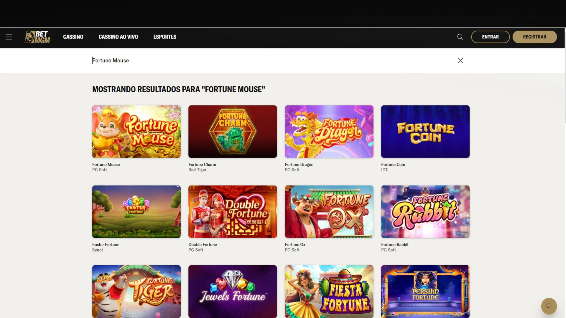 imagem Fortune mouse betmgm