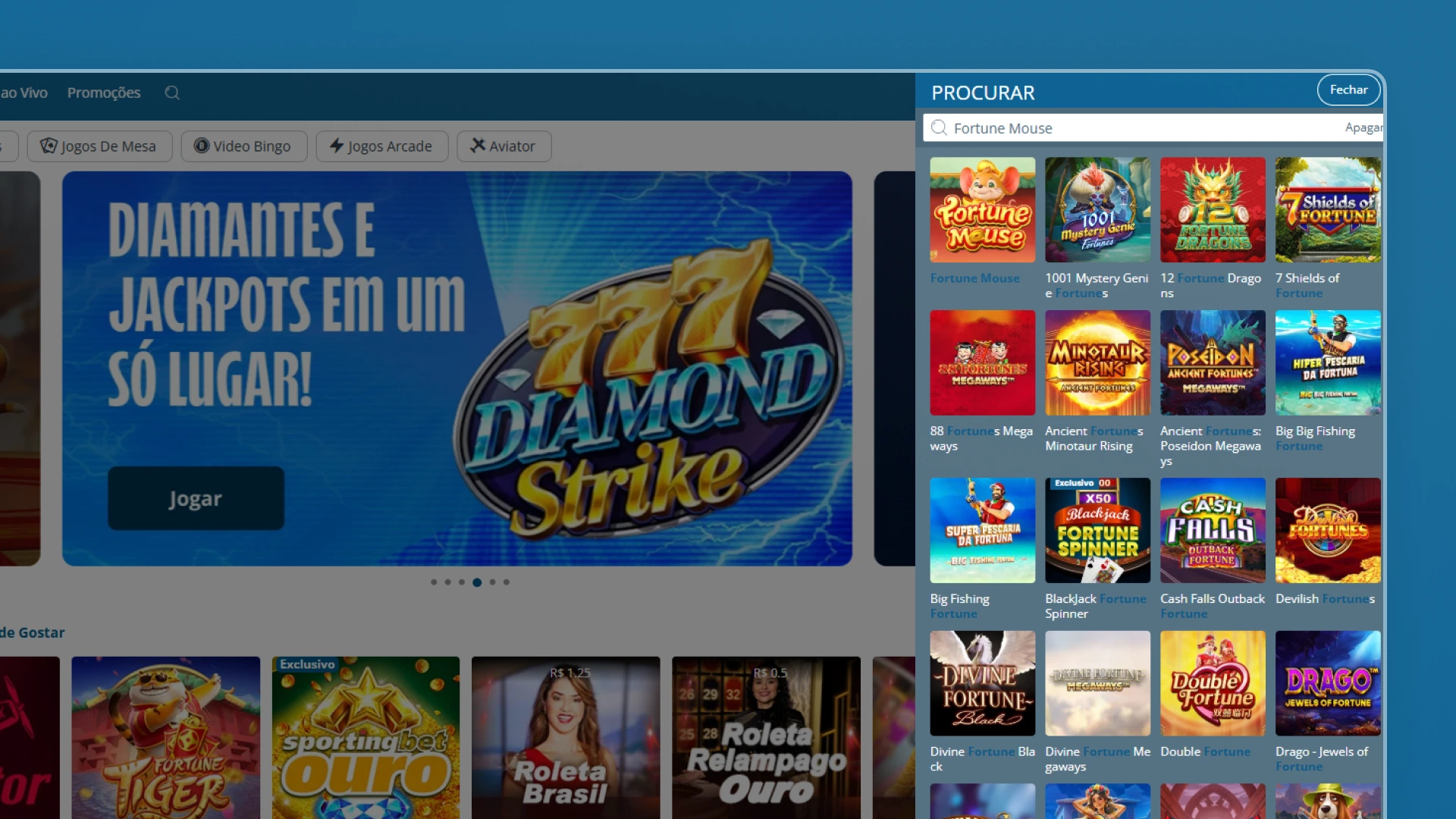 imagem Fortune mouse sportingbet