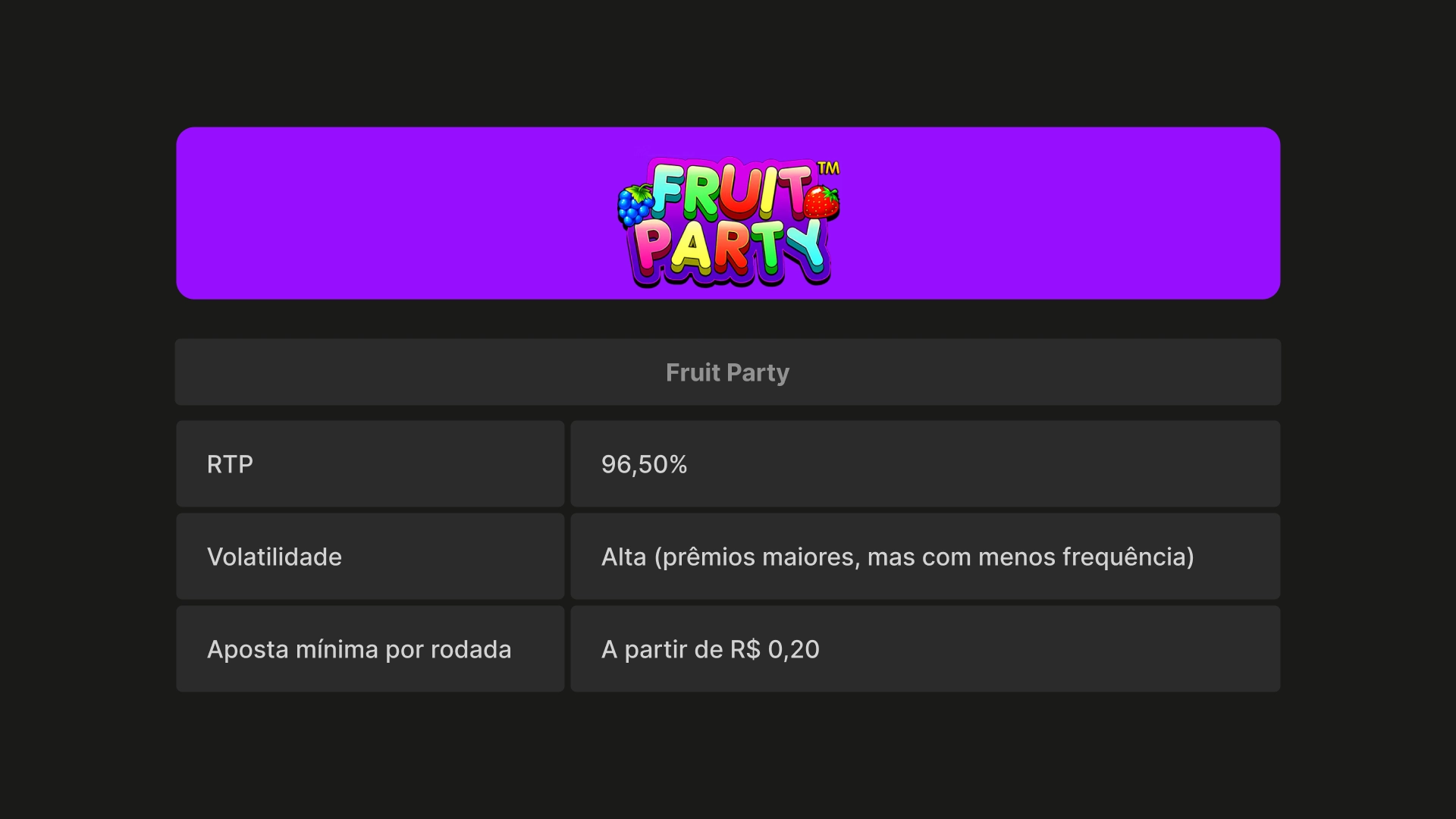 imagem Fruit Party