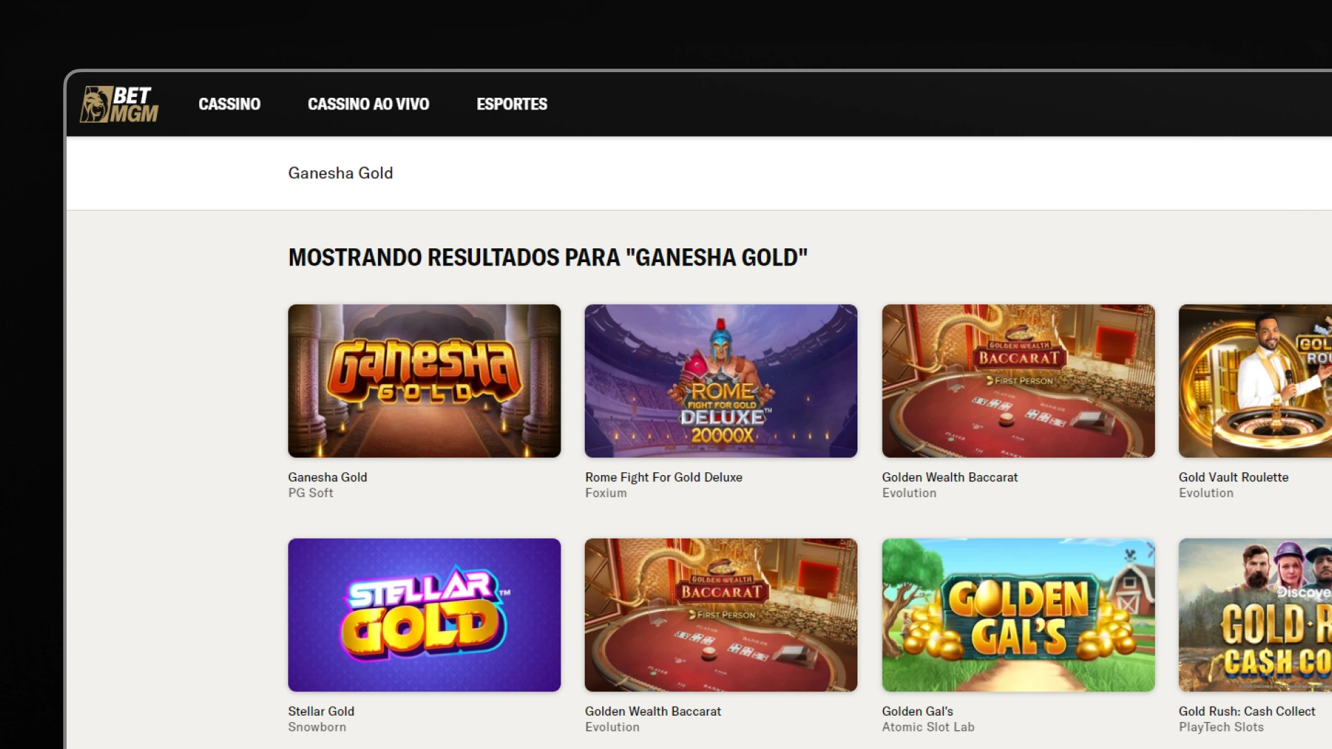 imagem Ganesha Gold betmgm