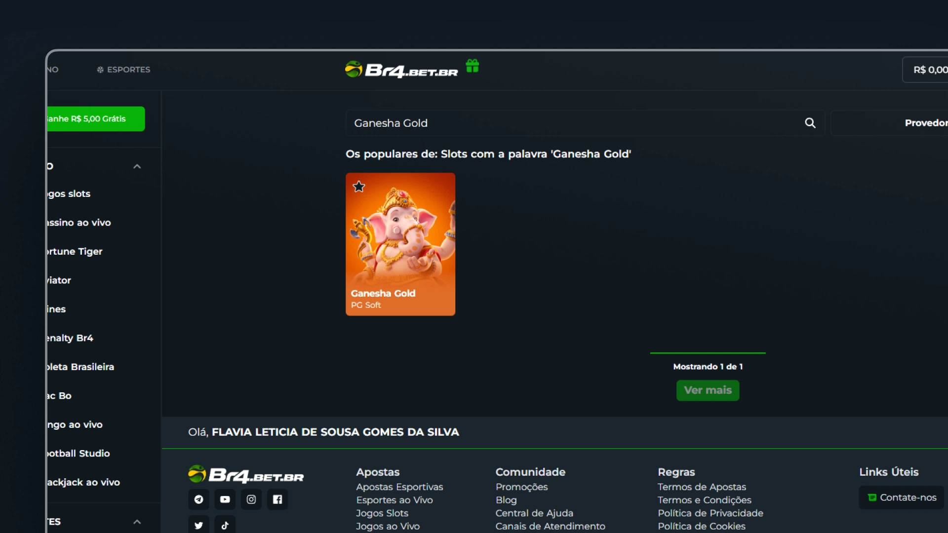 imagem Ganesha Gold br4bet