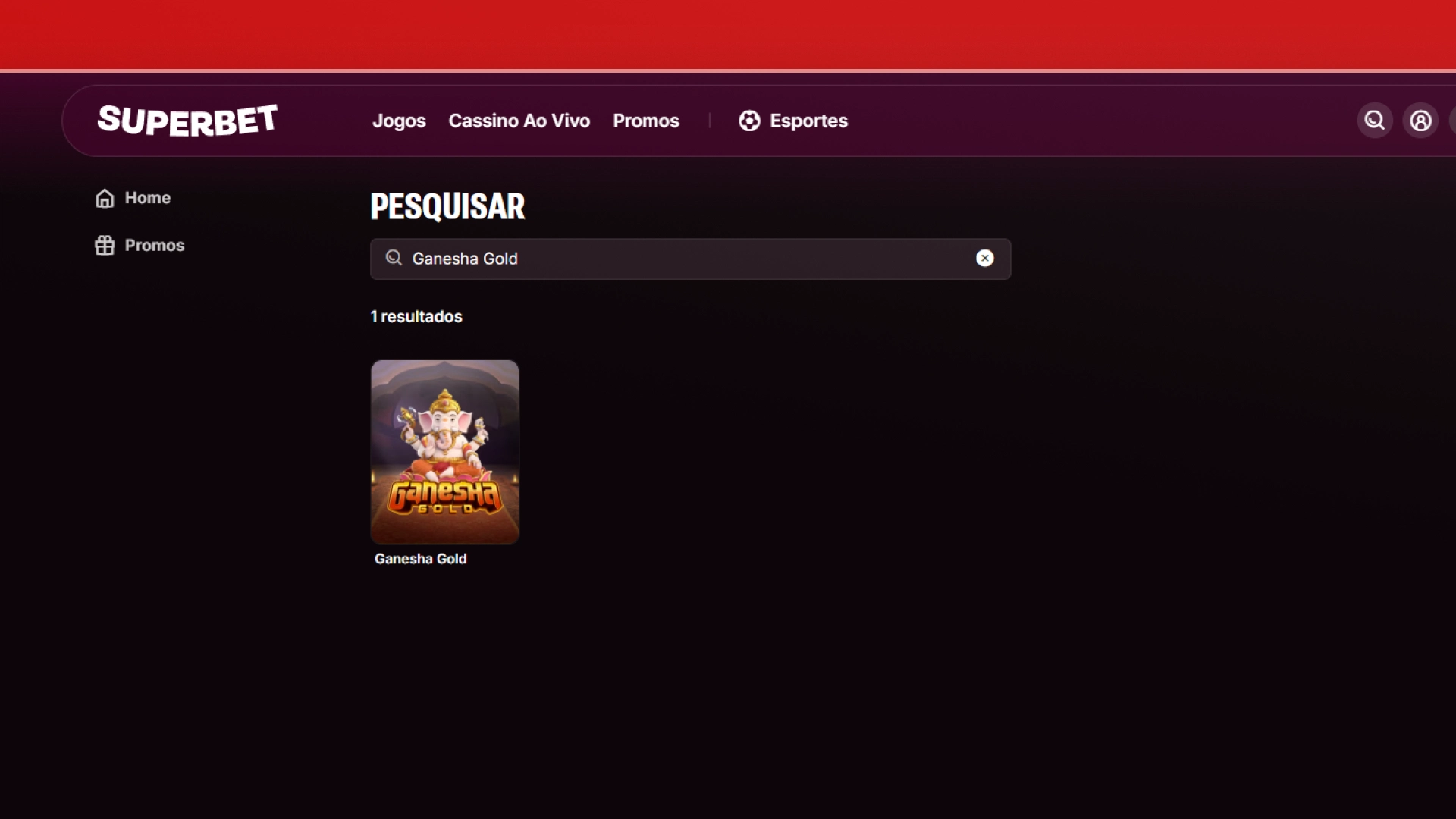 imagem Ganesha Gold superbet