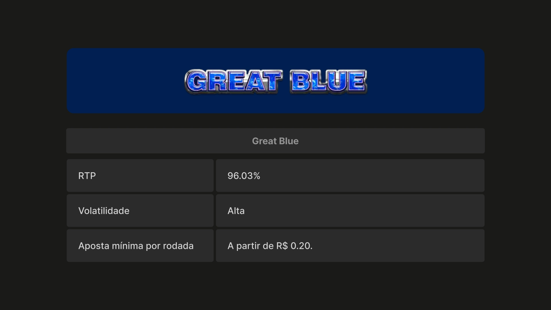 imagem Great Blue