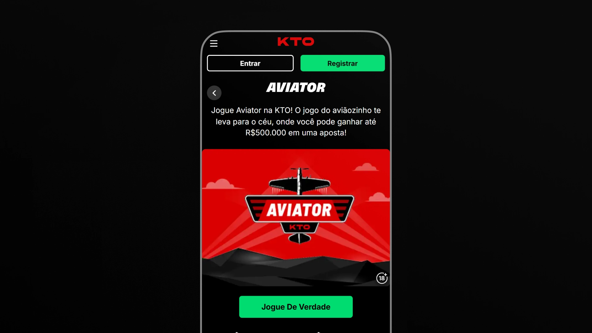 imagem Jogos Crash Aviator kto