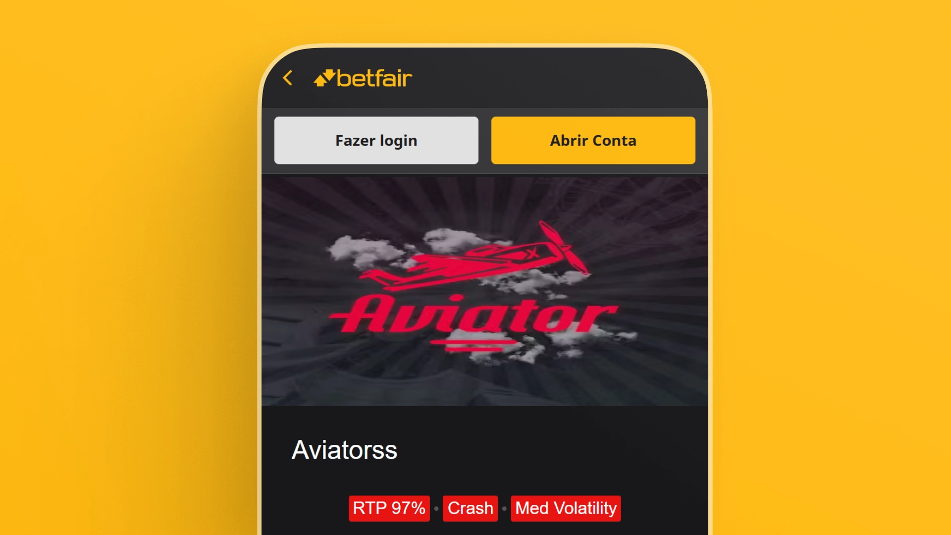 imagem Jogos Crash betfair