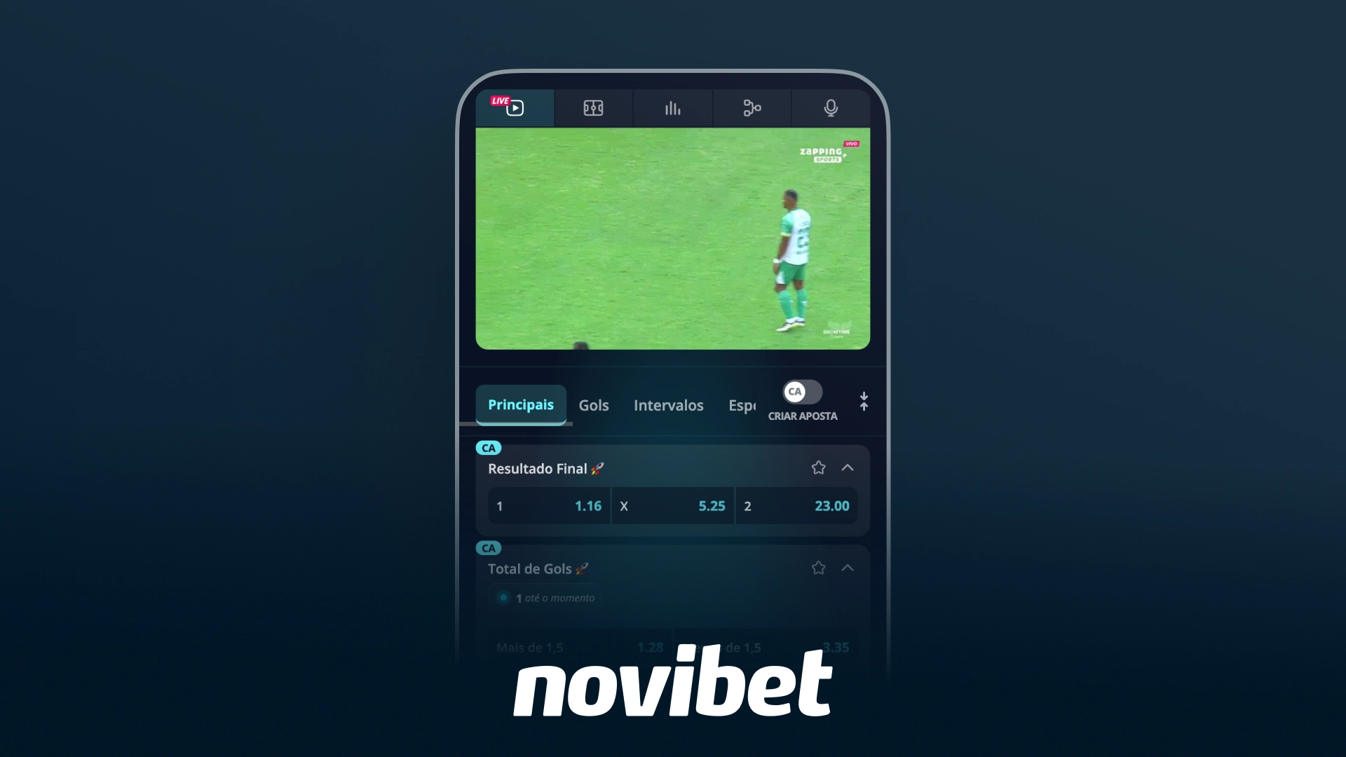 imagem Livestreaming novibet