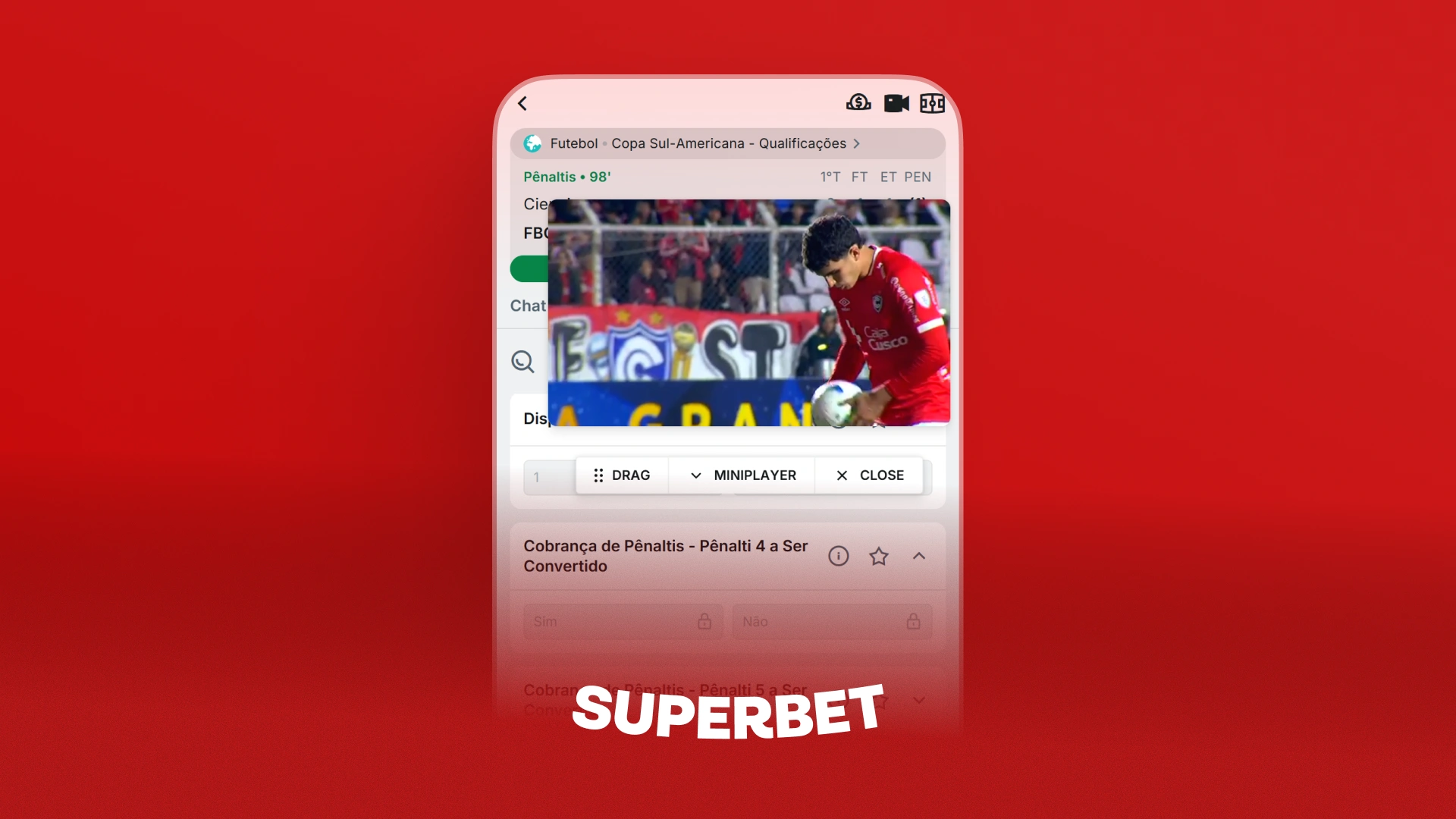 imagem Livestreaming superbet