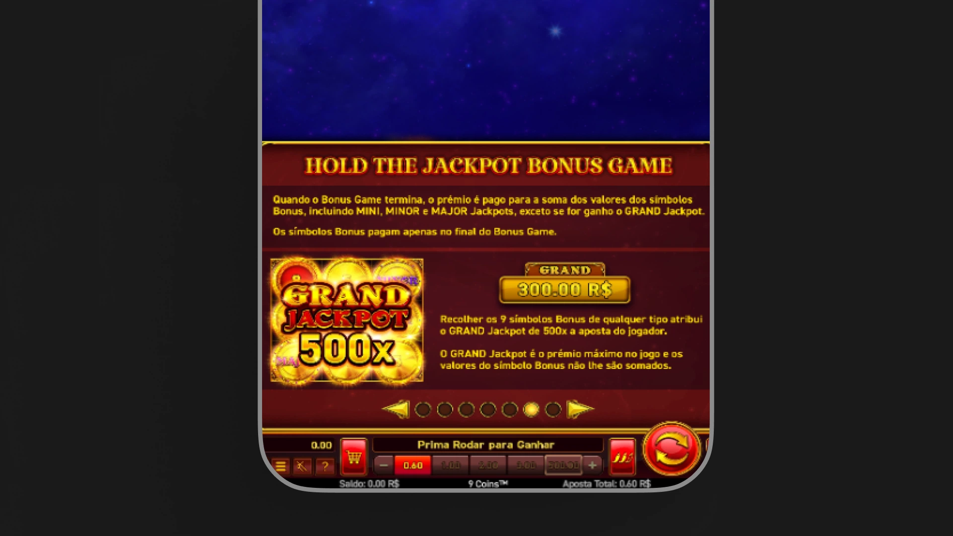 imagem Recursos especiais 9 coins