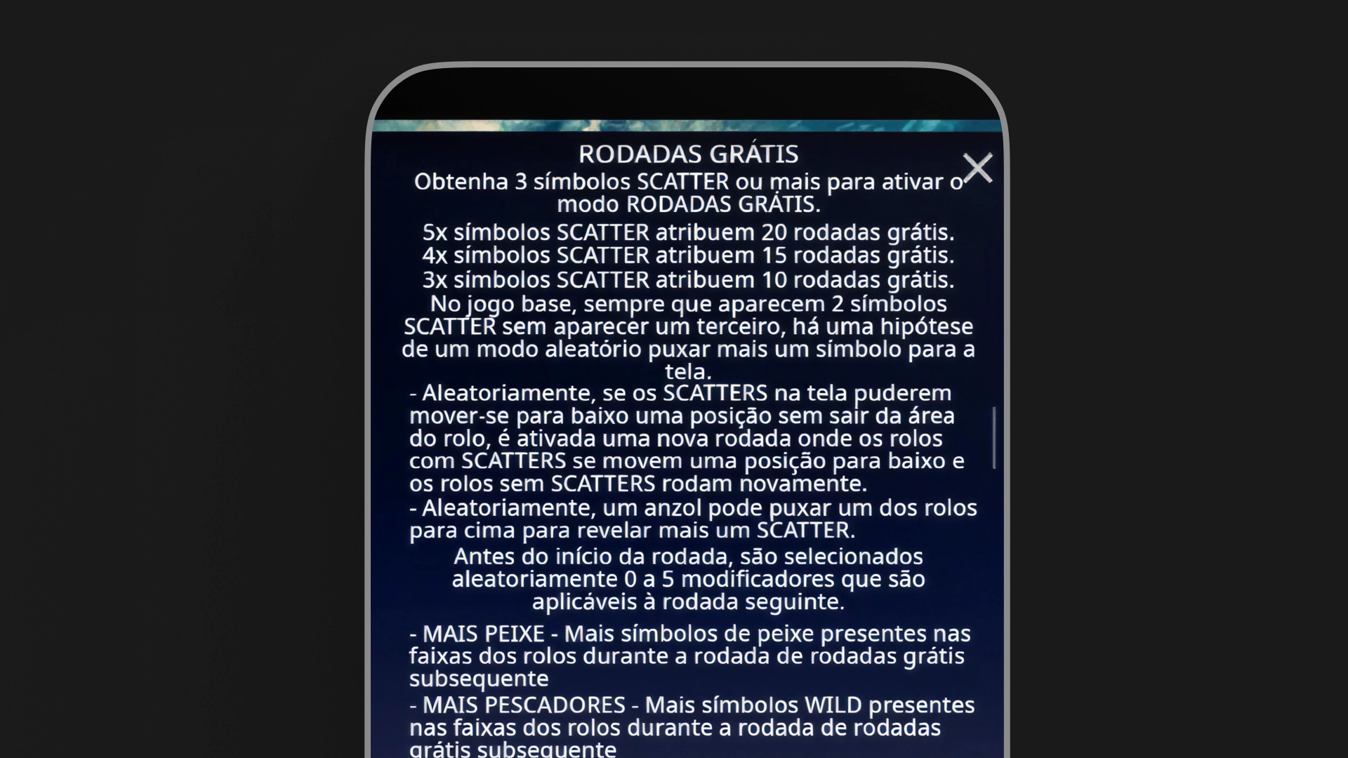 imagem Recursos especiais big bass splash