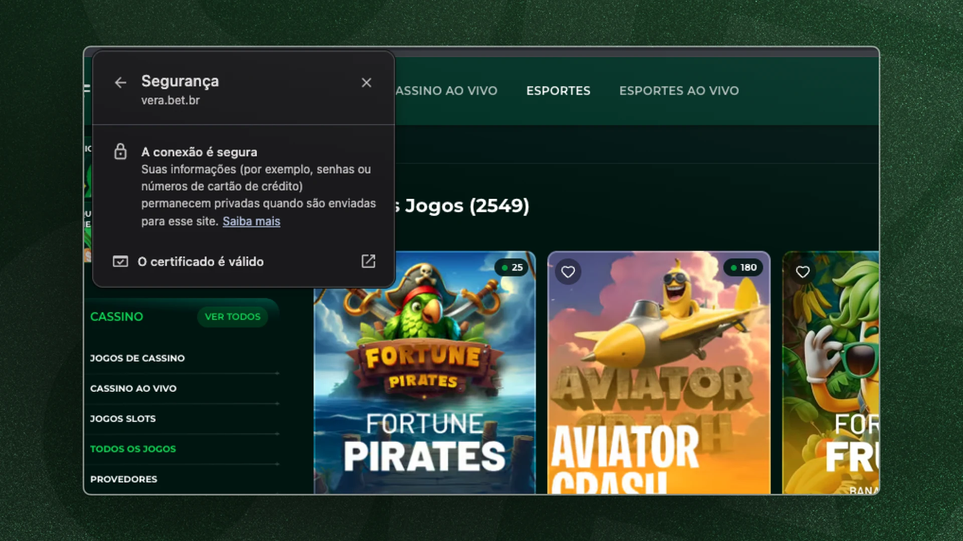 imagem Site Seguro para Apostar