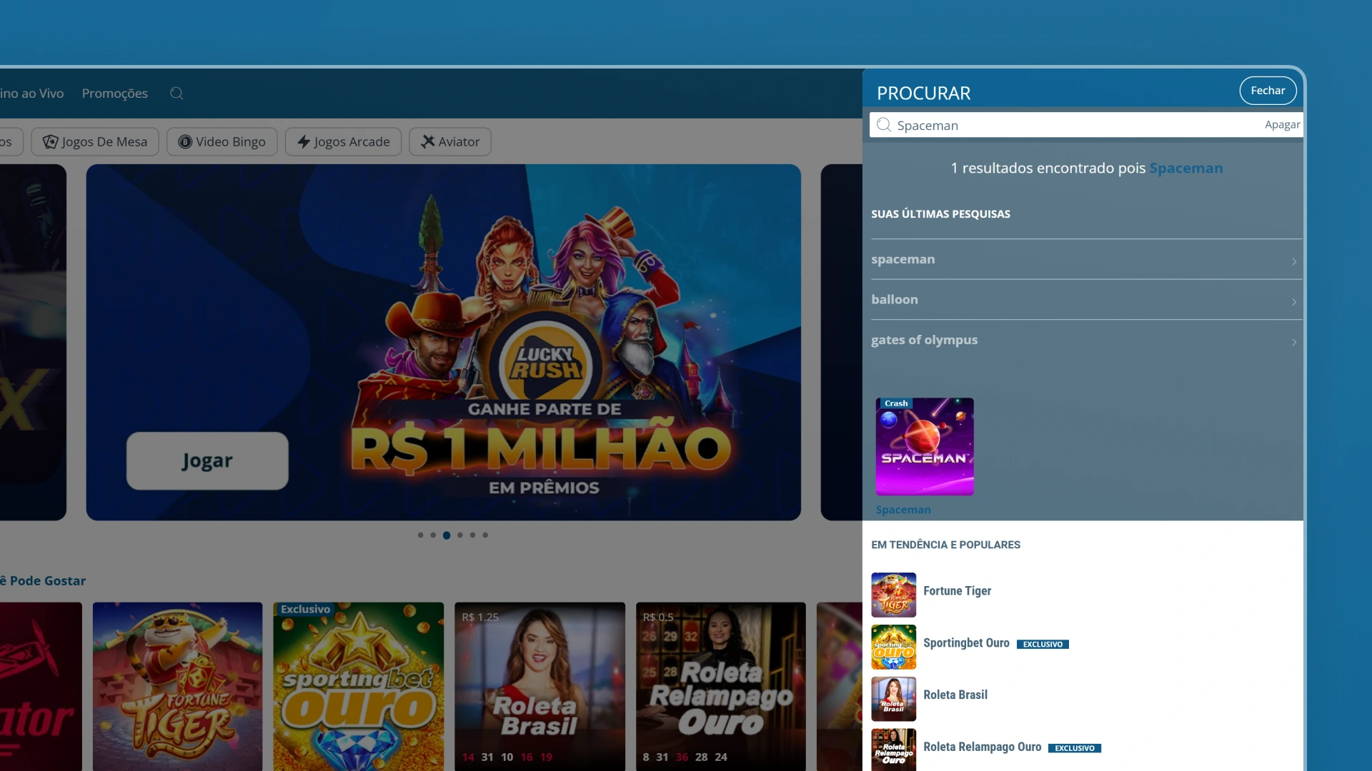 imagem Spaceman sportingbet