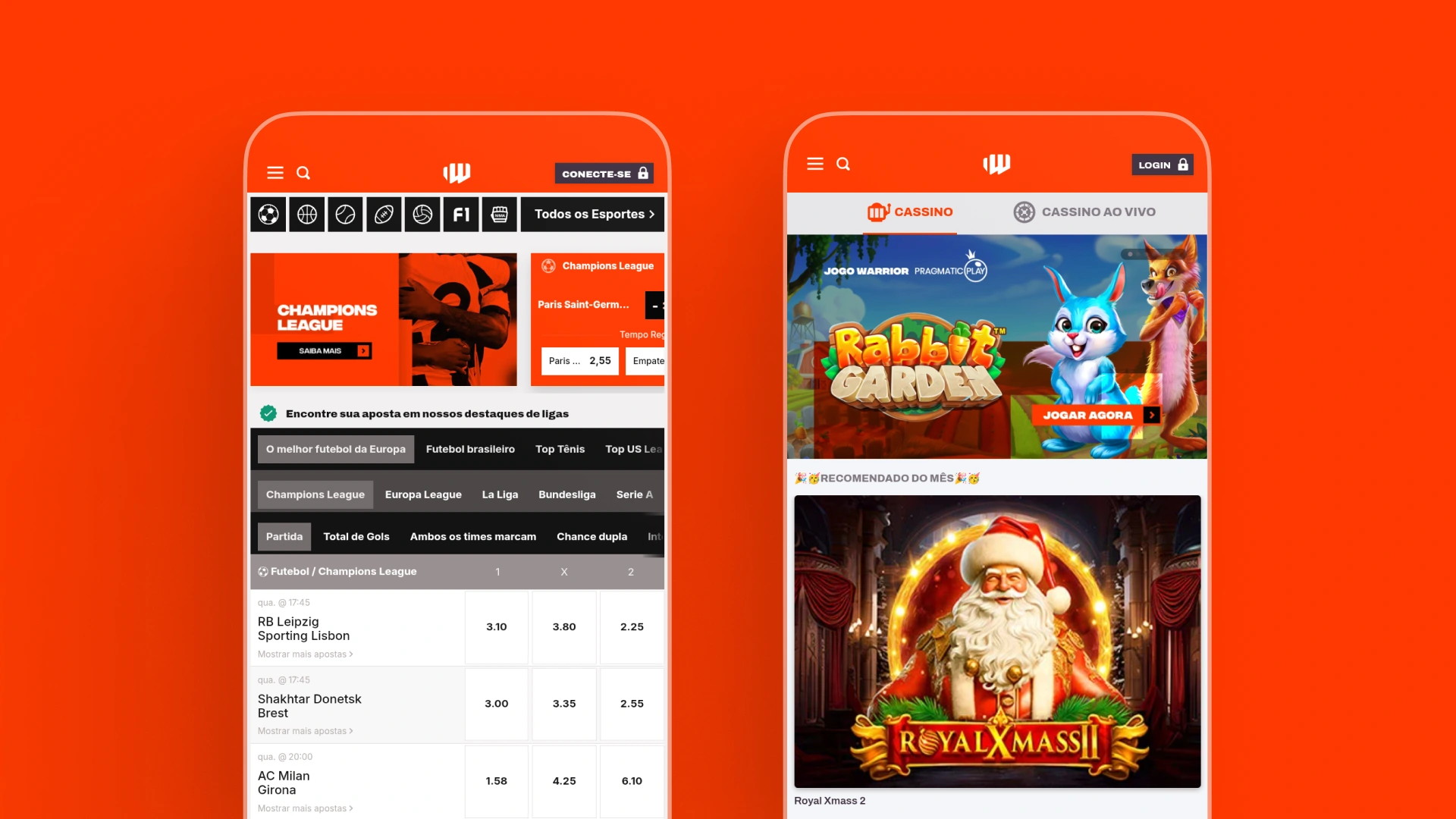 imagem app BetWarrior