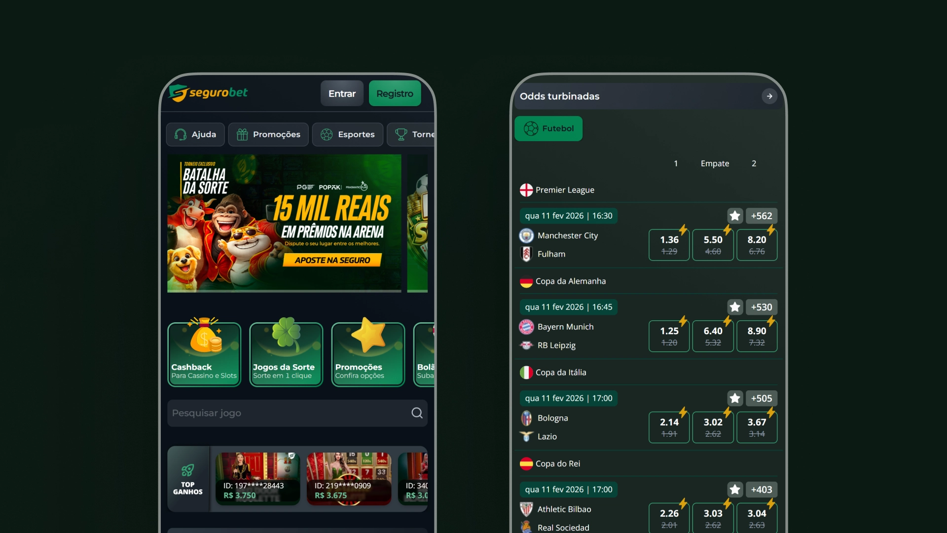 imagem app segurobet