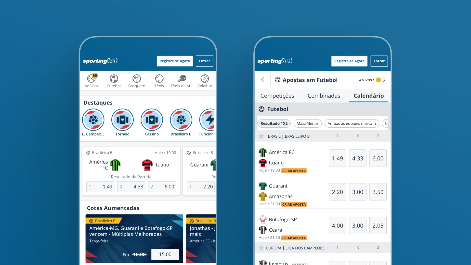 imagem app sportingbet