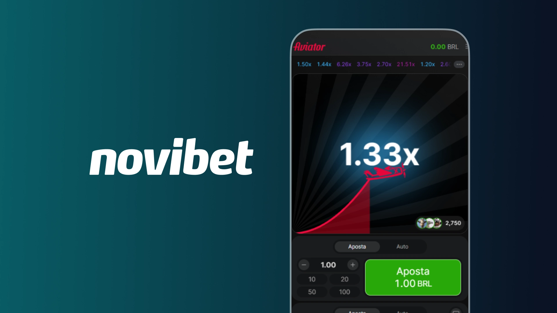imagem aviator novibet
