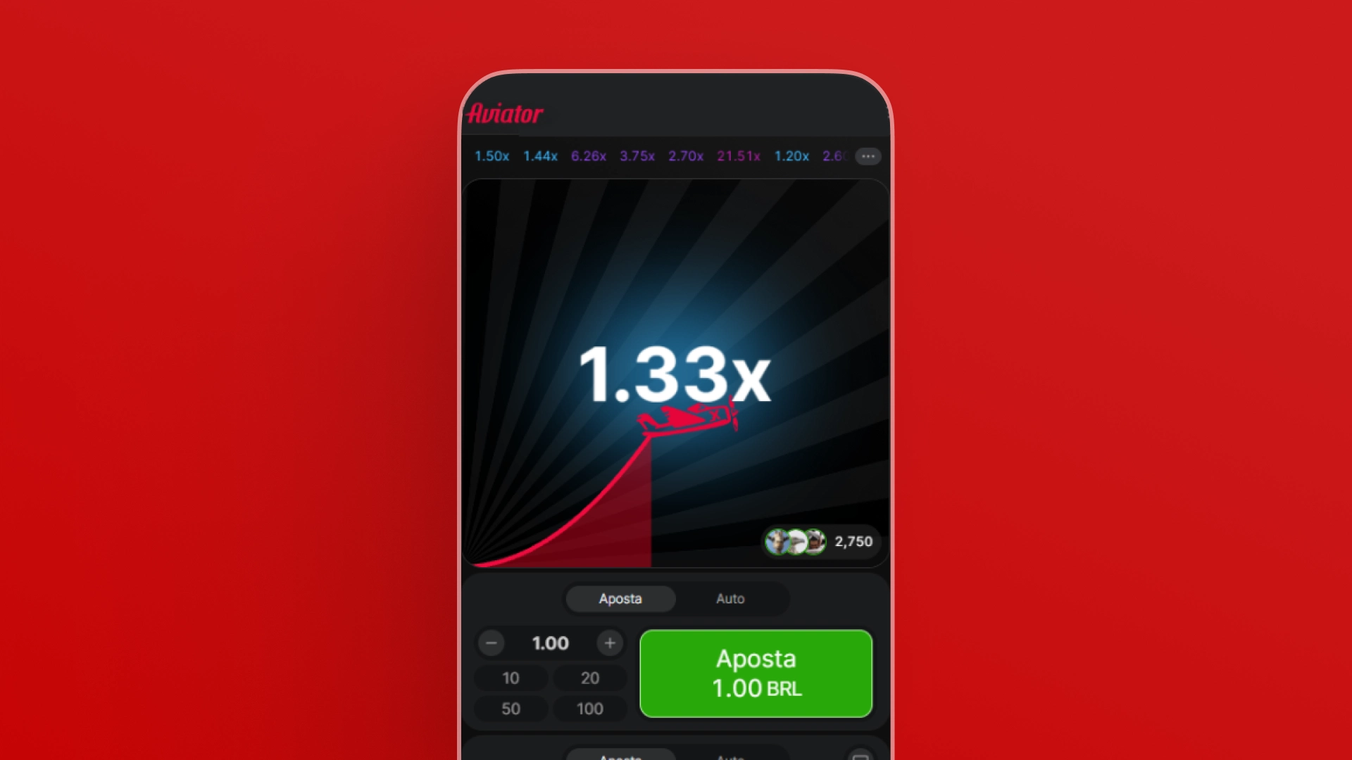 imagem aviator superbet