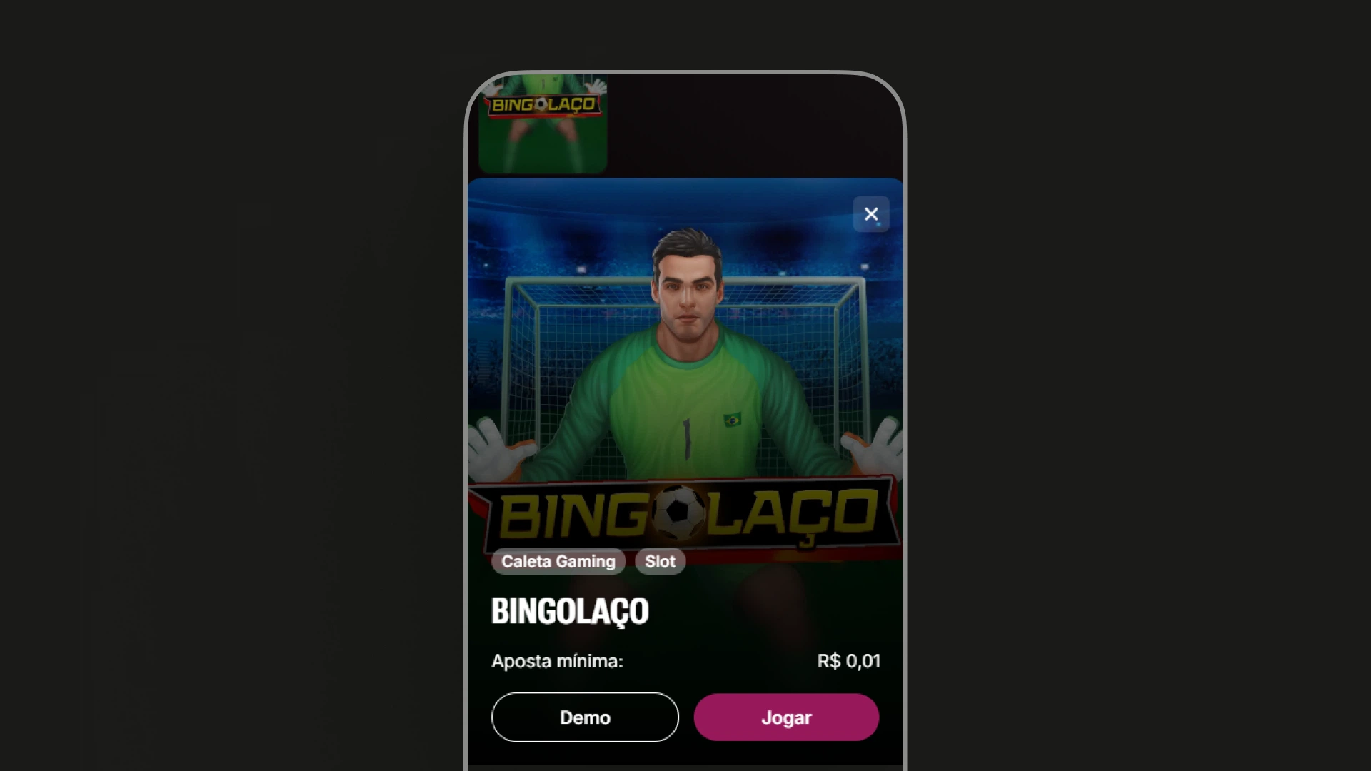 imagem bingo Bingolaço