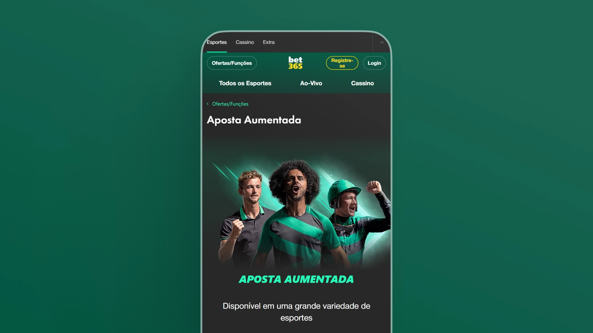 imagem bonus bet365