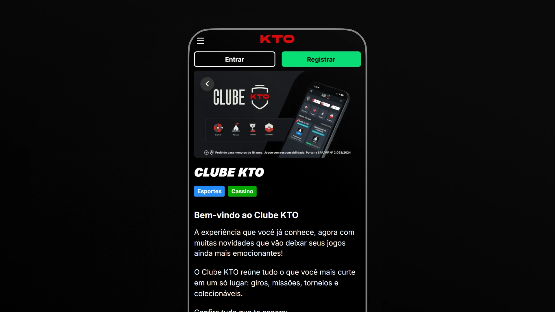 imagem bonus kto