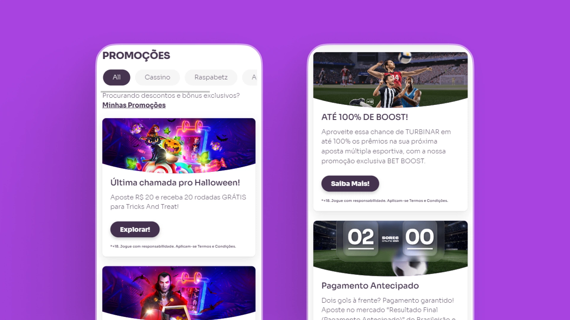 imagem bonus sorte online