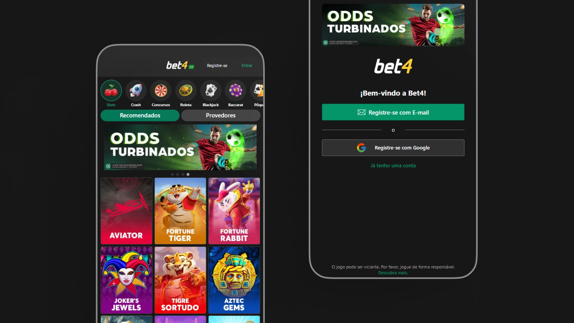 imagem cadastro bet4