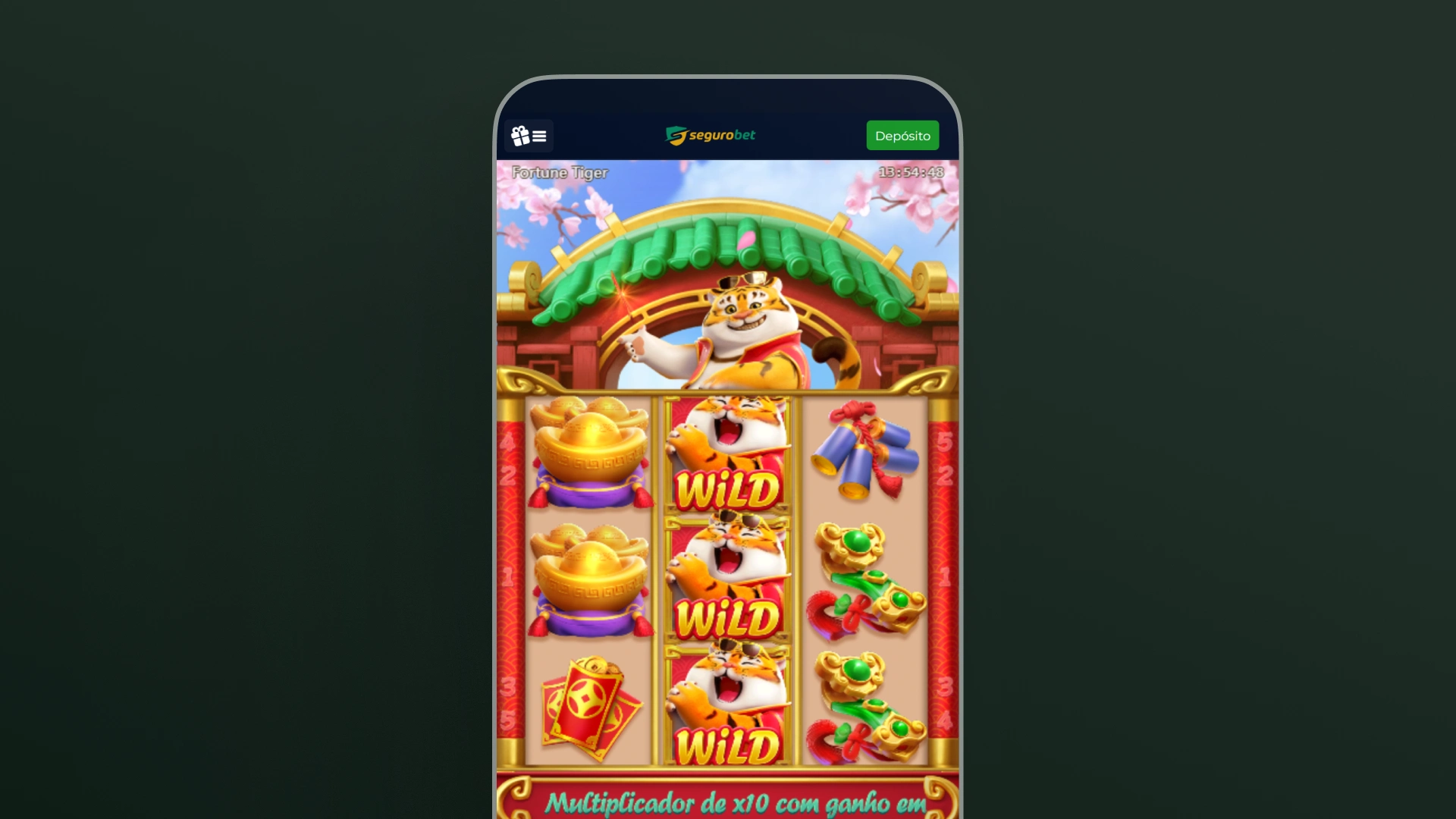 imagem captura Fortune Tiger segurobet