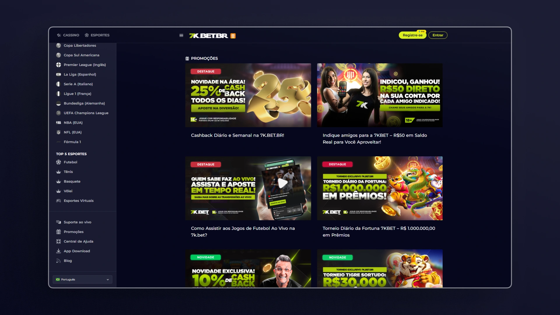 imagem captura bonus 1 bet7k
