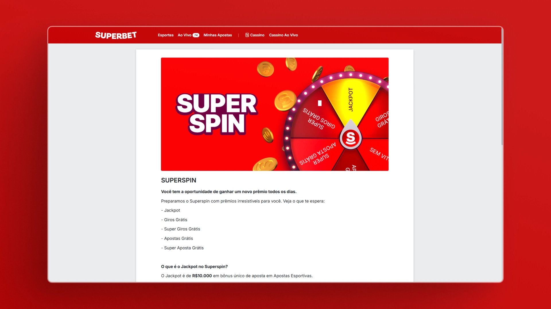 imagem captura bonus 2 superbet