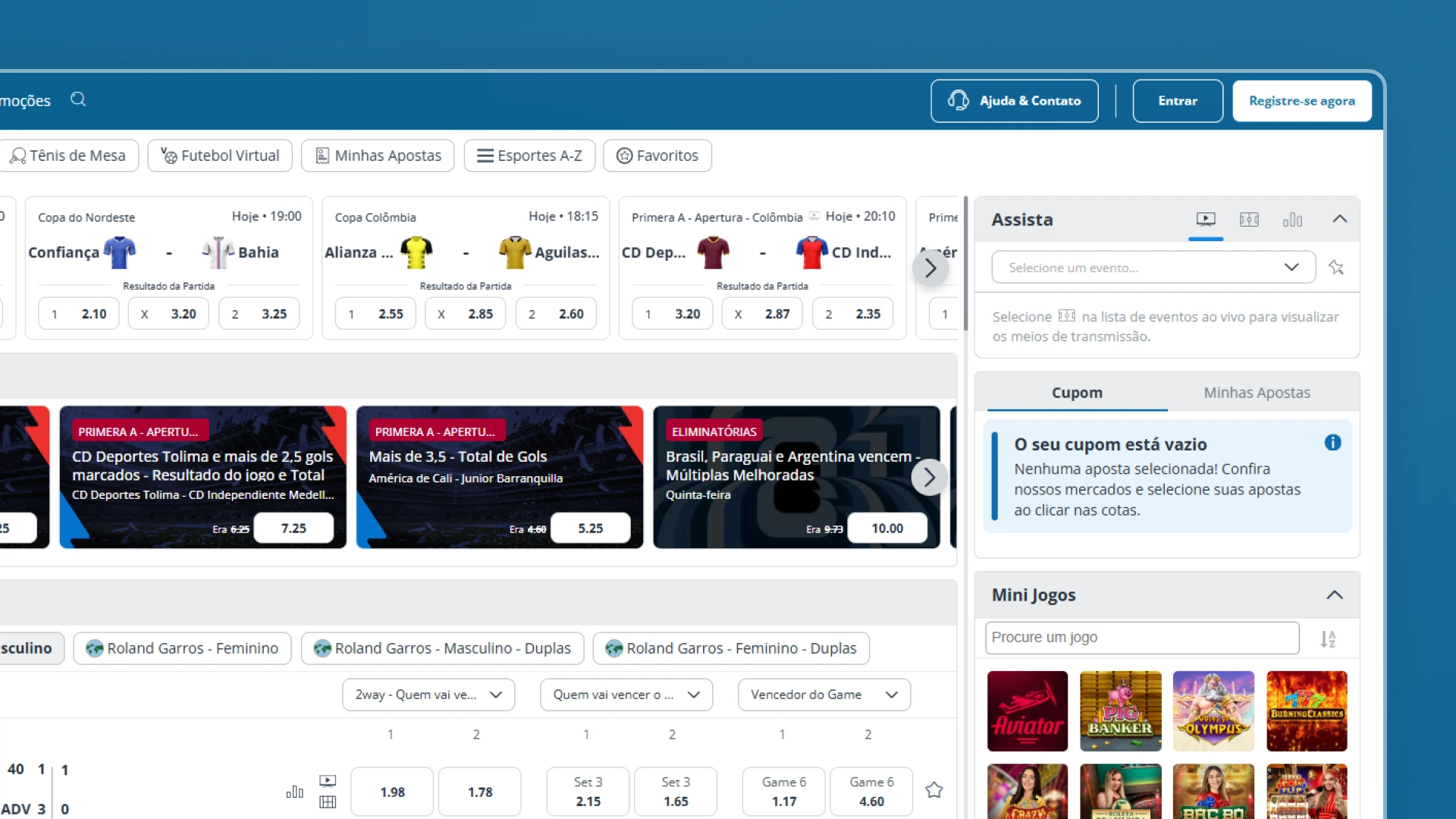 imagem captura cadastro 1 Sportingbet
