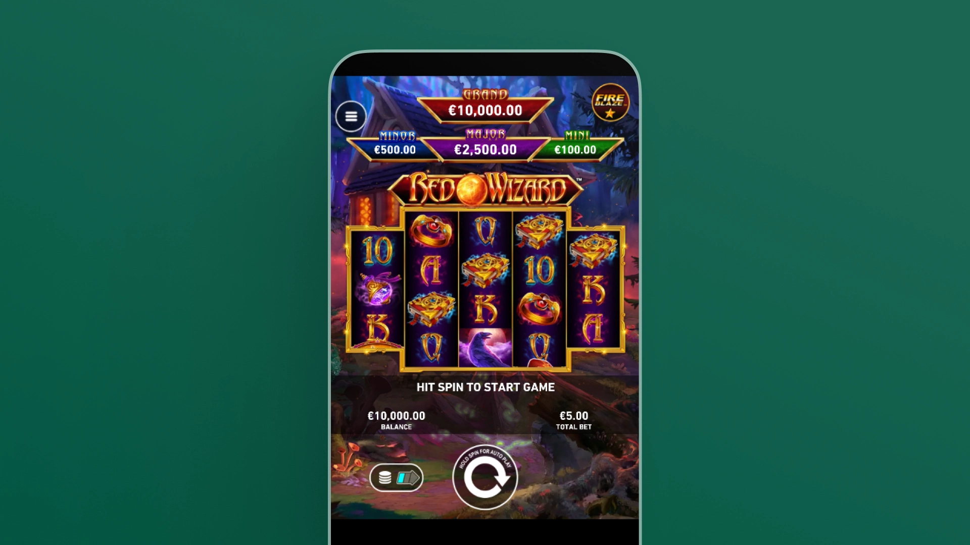 imagem captura cassino fire blaze bet365