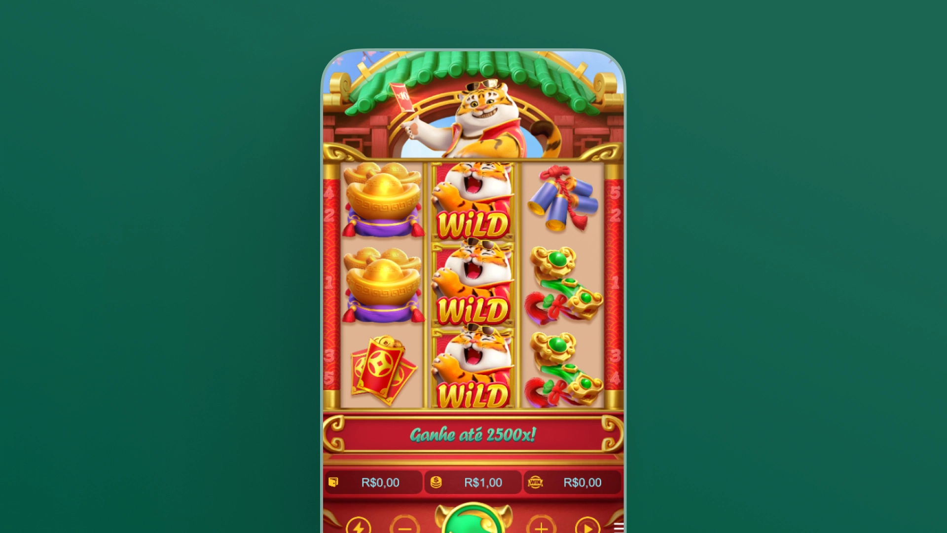 imagem captura cassino fortune tiger bet365