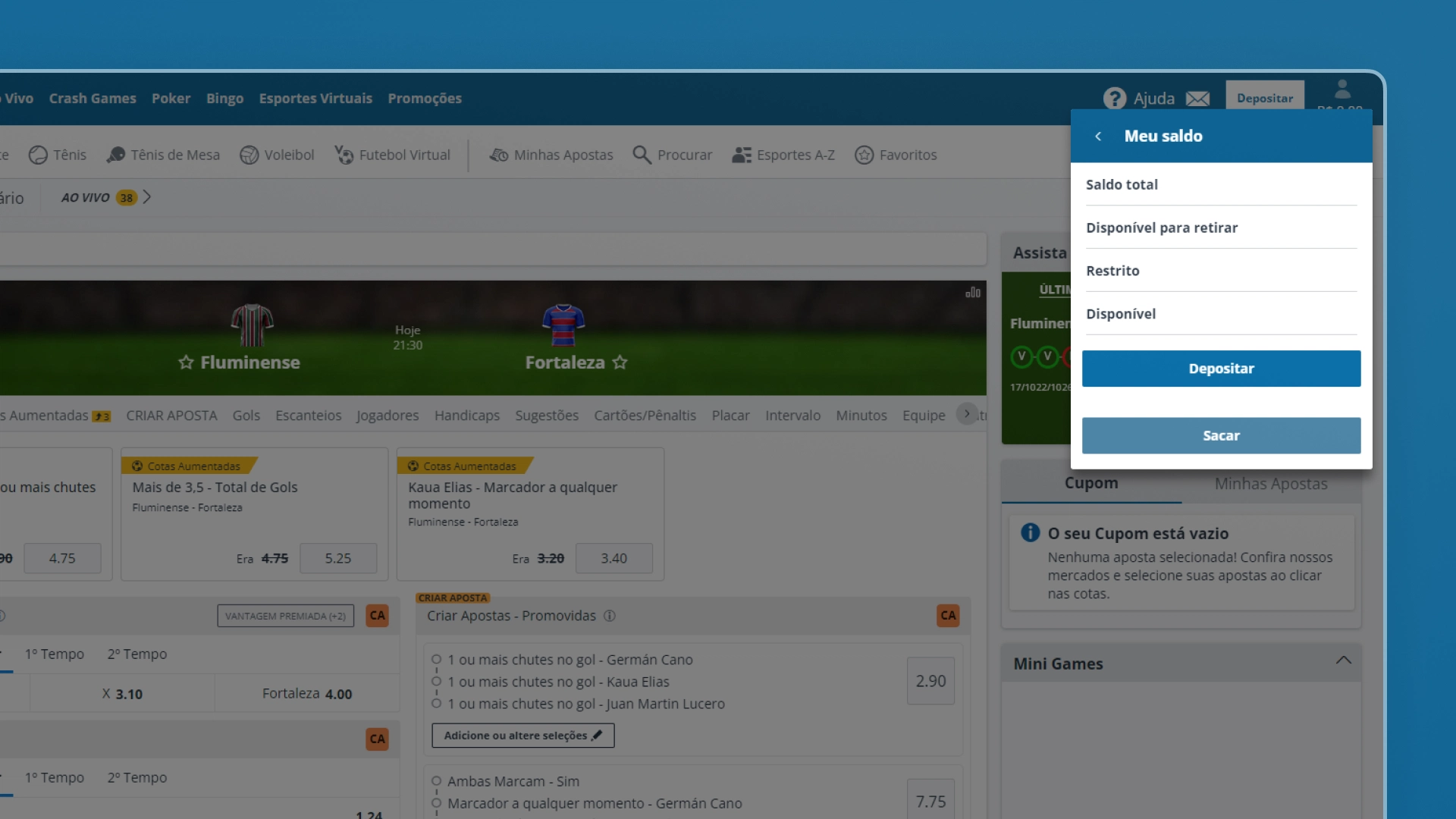imagem captura como apostar com bonus passo 3 Sportingbet