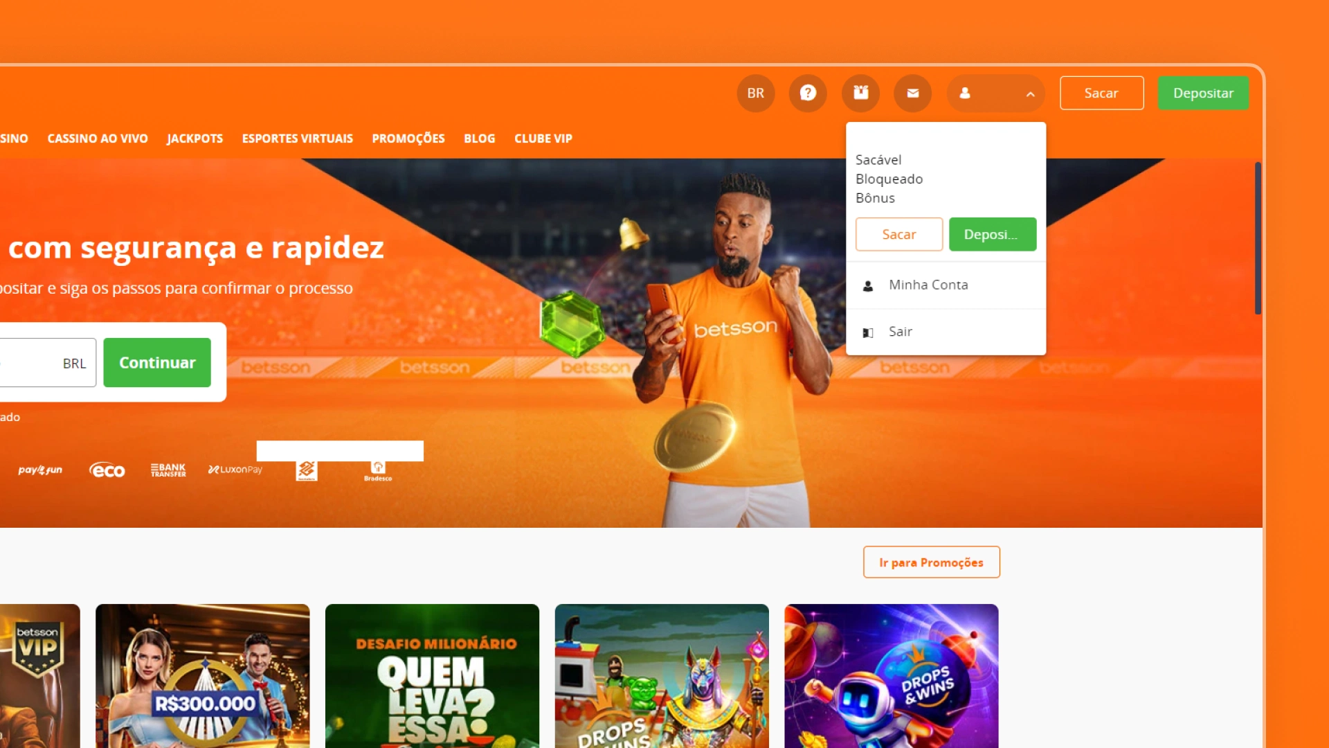 imagem captura como apostar com bonus passo 3 betsson