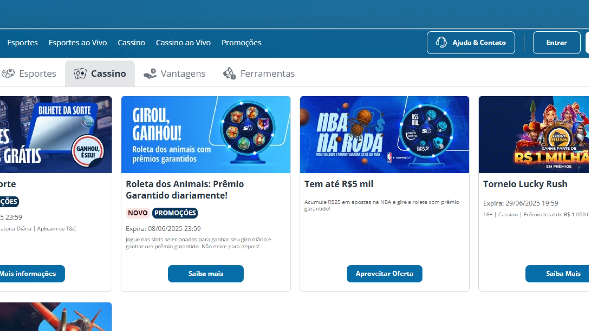 imagem captura promoçoes cassino roleta dos animais Sportingbet