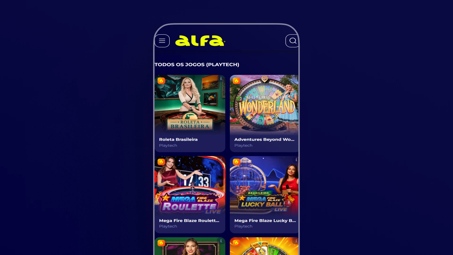imagem casino alfa