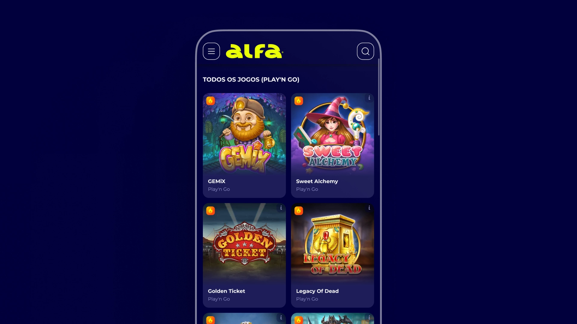 imagem casino alfa