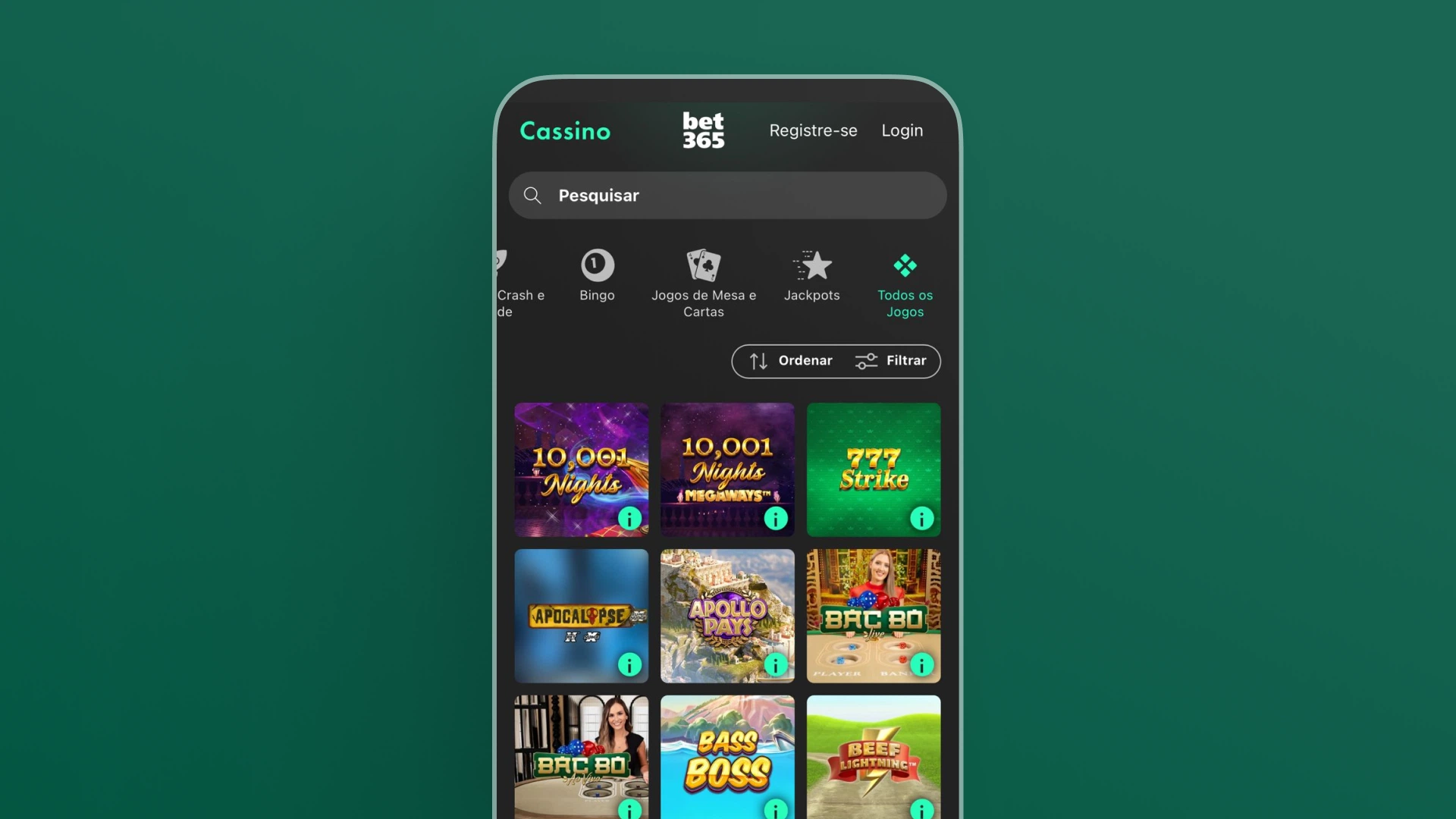 imagem casino bet365